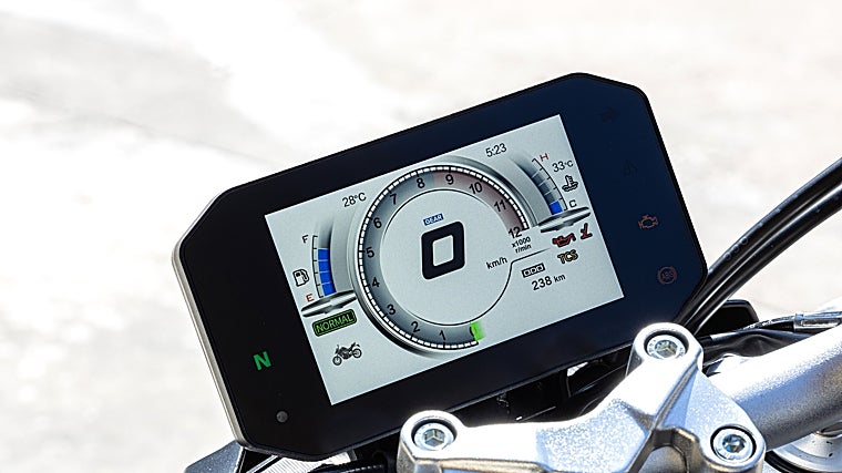 Pantalla TFT a color de alta resolución de la Voge 625R