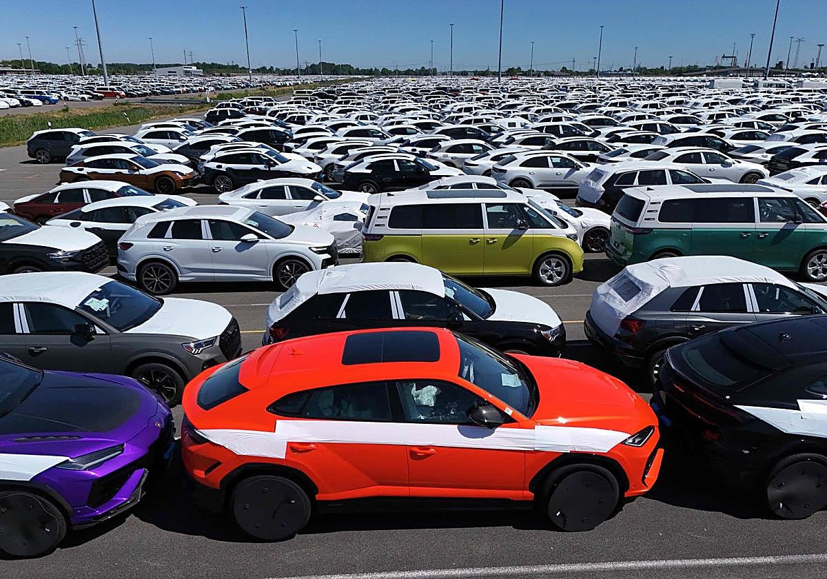 Planta de Volkswagen en Emden, al noroeste de Alemania.