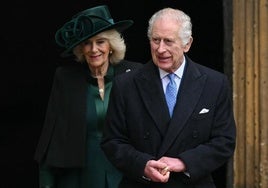 Los reyes de Inglaterra.