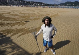 «Dibujé a Ara Malikian en la arena ¡con él presente!»