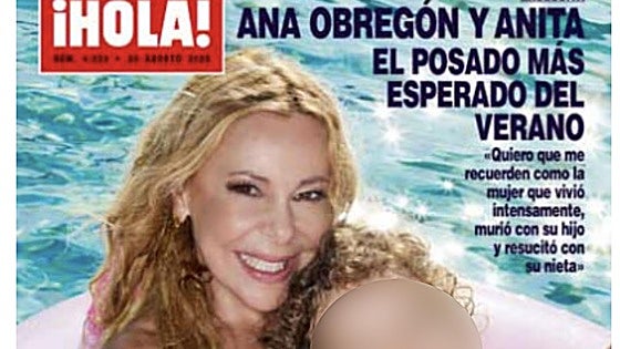 Ana Obregón quiere que la recuerden como «la mujer que murió con su hijo y que resucitó con su nieta»
