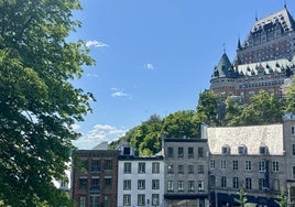 El imponente Château Frontenac