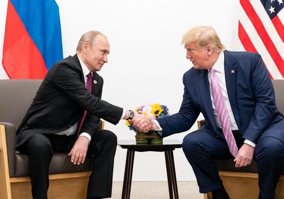 Putin y Trump, en una reunión anterior.