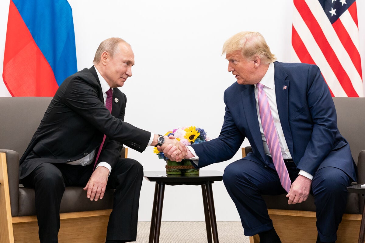 Putin y Trump, en una reunión anterior.