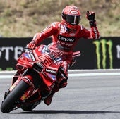 Marc Márquez, durante el Gran Premio de Chequia.