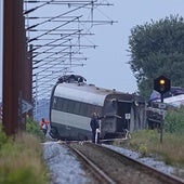 Un muerto y varios heridos tras descarrilar un tren en el sur de Dinamarca