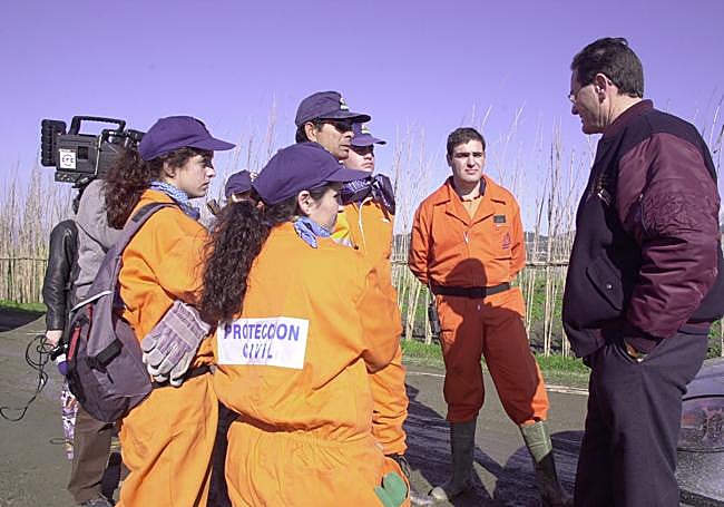 Parte de uno de los múltiples dispositivos de búsqueda de María Teresa que se organizaron, en una imagen de archivo.