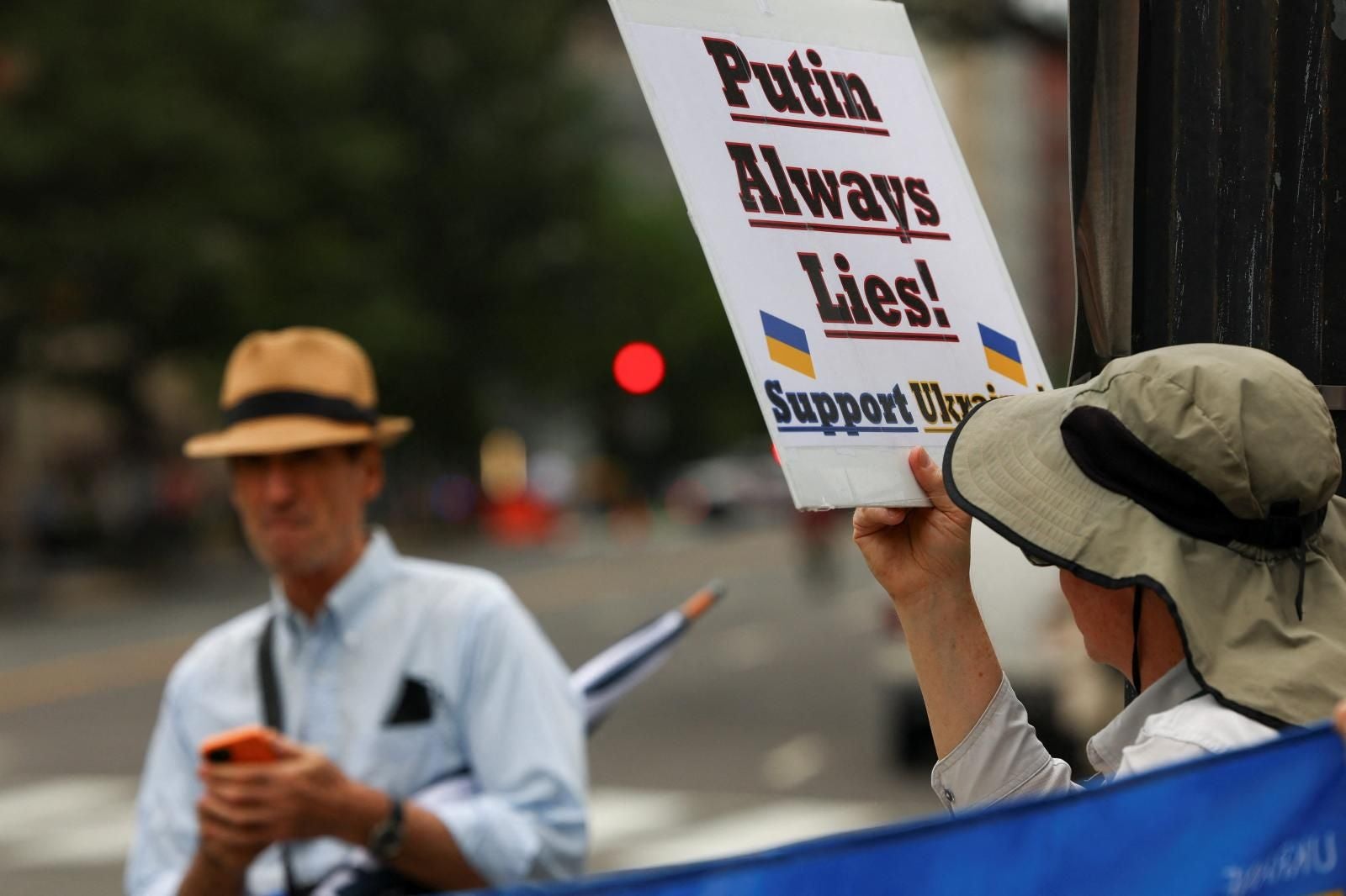 El encuentro entre Zelenski, Trump y líderes europeos en imágenes