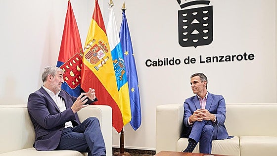 Clavijo propone a Sánchez un 'decreto ley canario' que incluya «todos los asuntos pendientes» de la Agenda Canaria