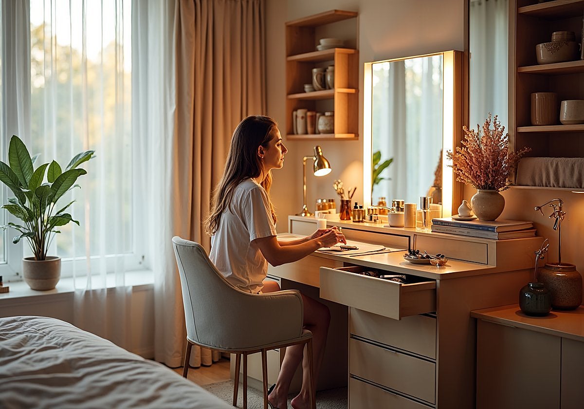 El ranking definitivo con los tocadores de maquillaje más elegantes y funcionales