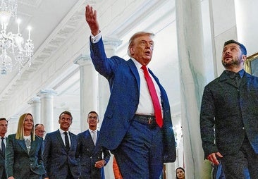 Putin se abre a reunirse con Zelenski en Moscú y Trump descarta enviar militares a Ucrania