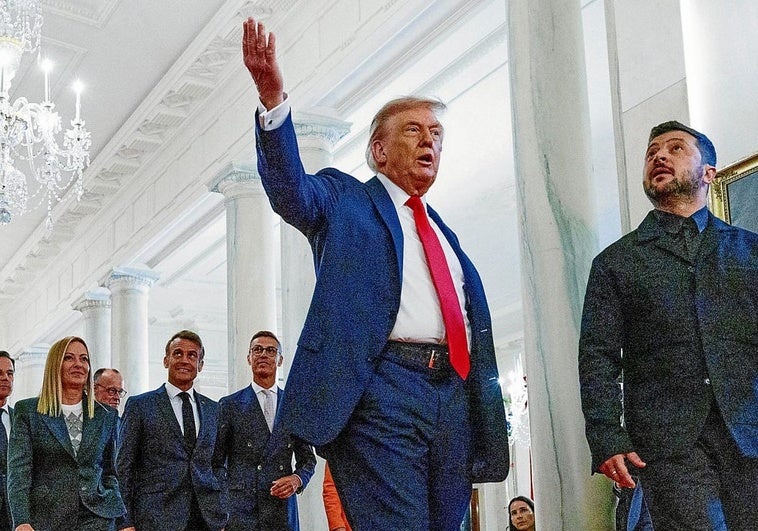 Putin se abre a reunirse con Zelenski en Moscú y Trump descarta enviar militares a Ucrania