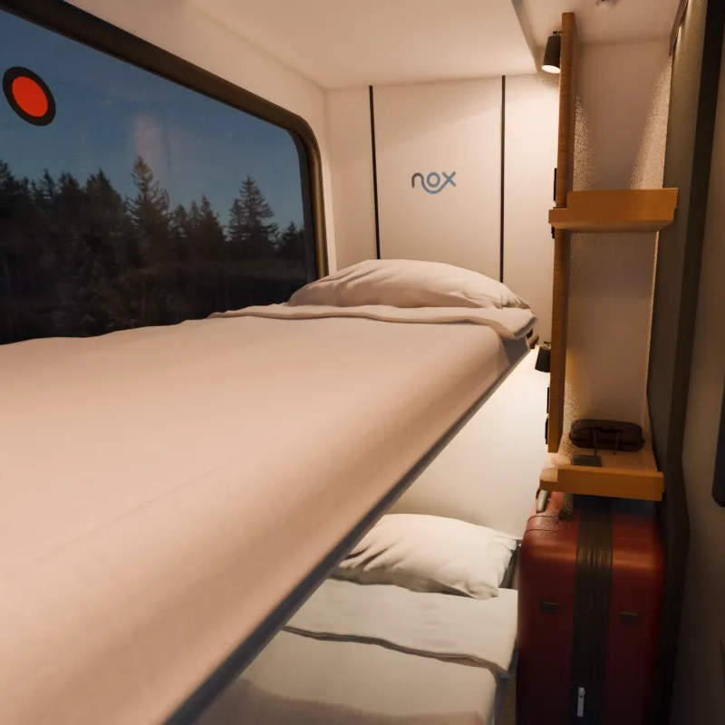 Este será el mejor tren nocturno del mundo: pasará por toda Europa y tendrá habitaciones privadas a un precio asequible