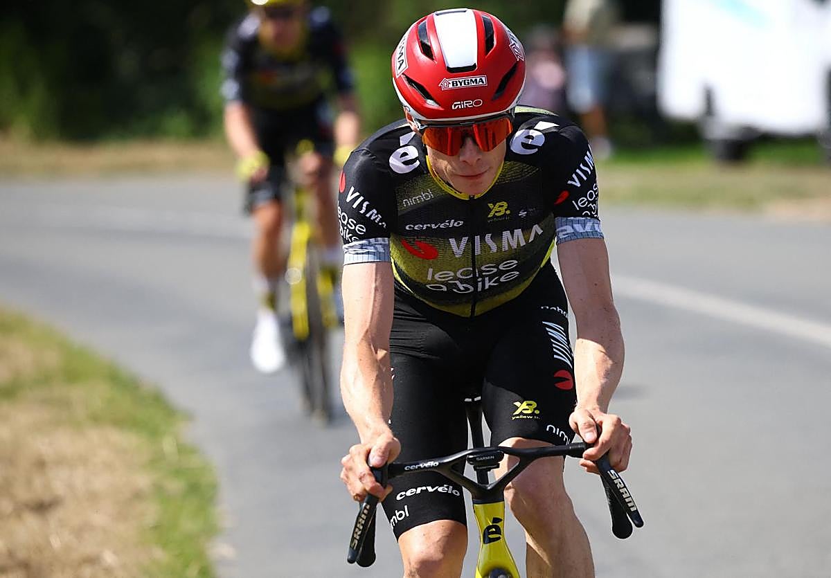 Jonas Vingegaard, durante una etapa del último Tour de Francia.