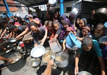 La ONU confirma la situación de hambruna en Ciudad de Gaza a las puertas de la invasión de Israel