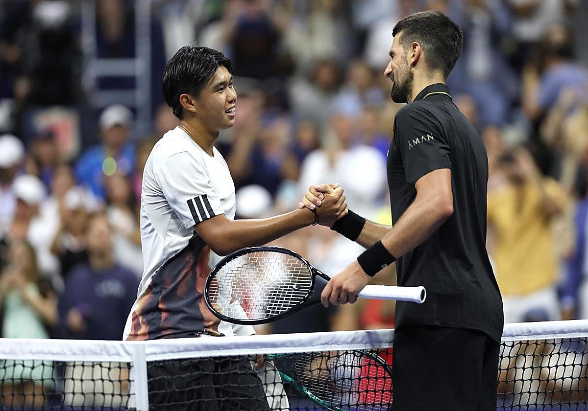 Djokovic sufre ante un joven de 19 años