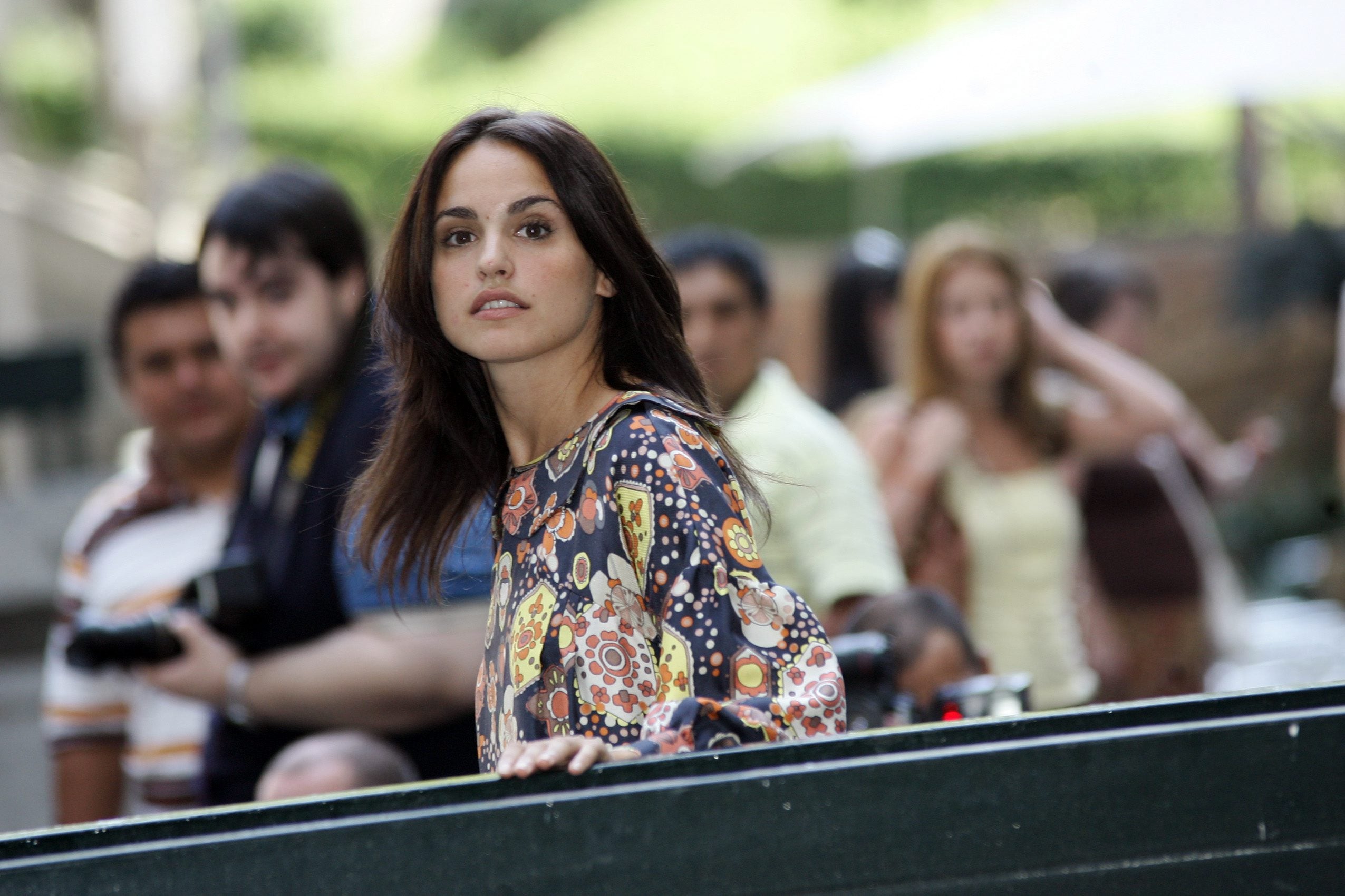 Verónica Echegui en la presentación de «Tocar el cielo» el 3 de septiembre de 2007