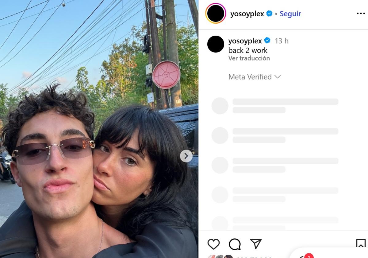 Plex publica por primera vez una foto con Aitana