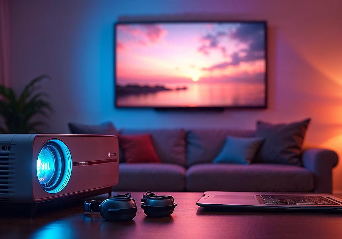 Los mejores proyectores portátiles para PC y entretenimiento en casa