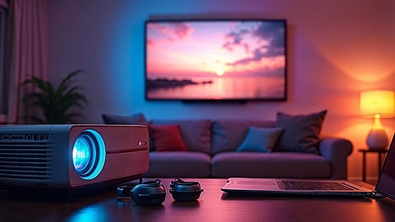 Los mejores proyectores portátiles para PC y entretenimiento en casa