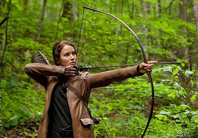 Jennifer Lawrence en 'Los juegos del hambre'.