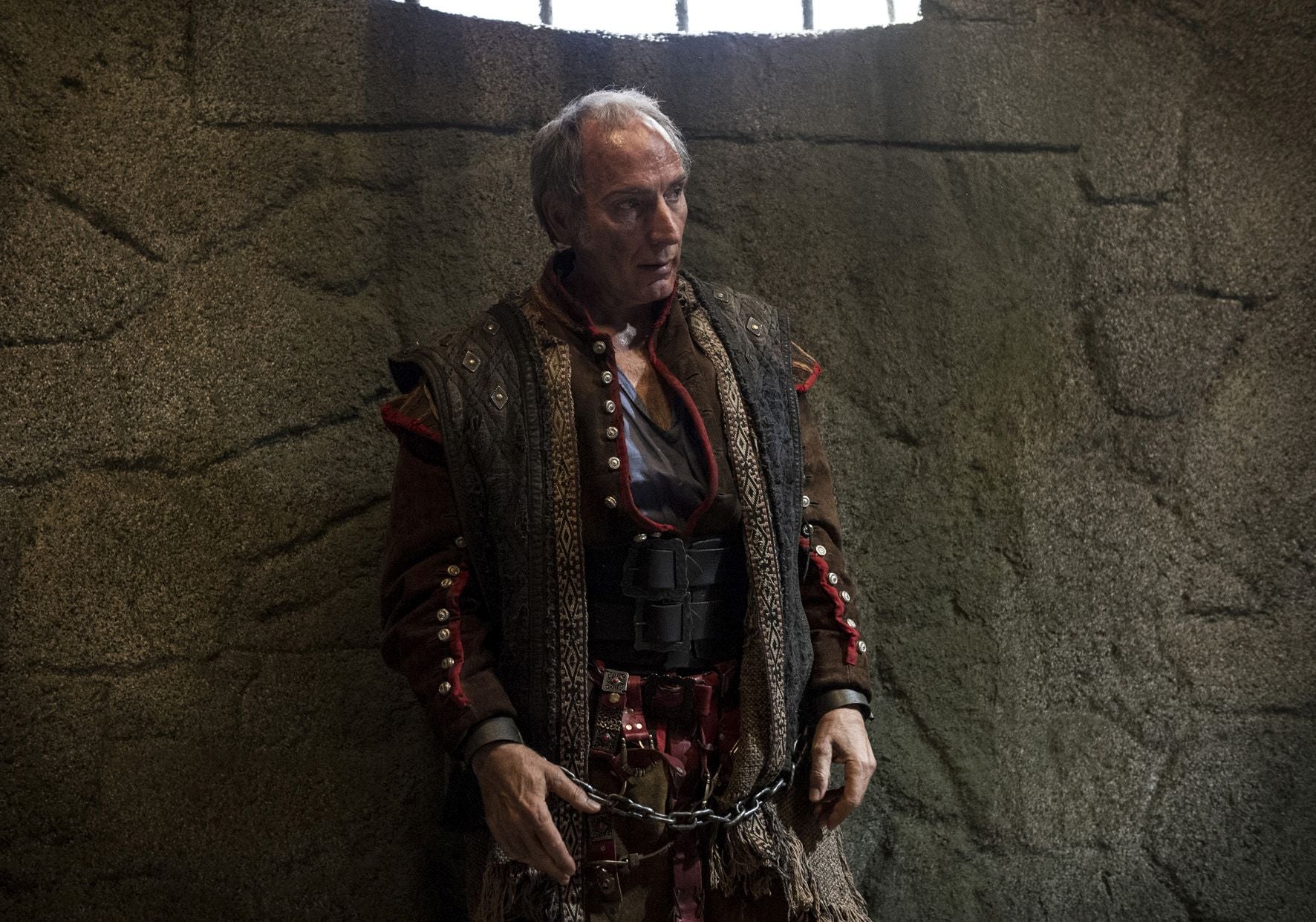 Como su personaje en 'Águila Roja'