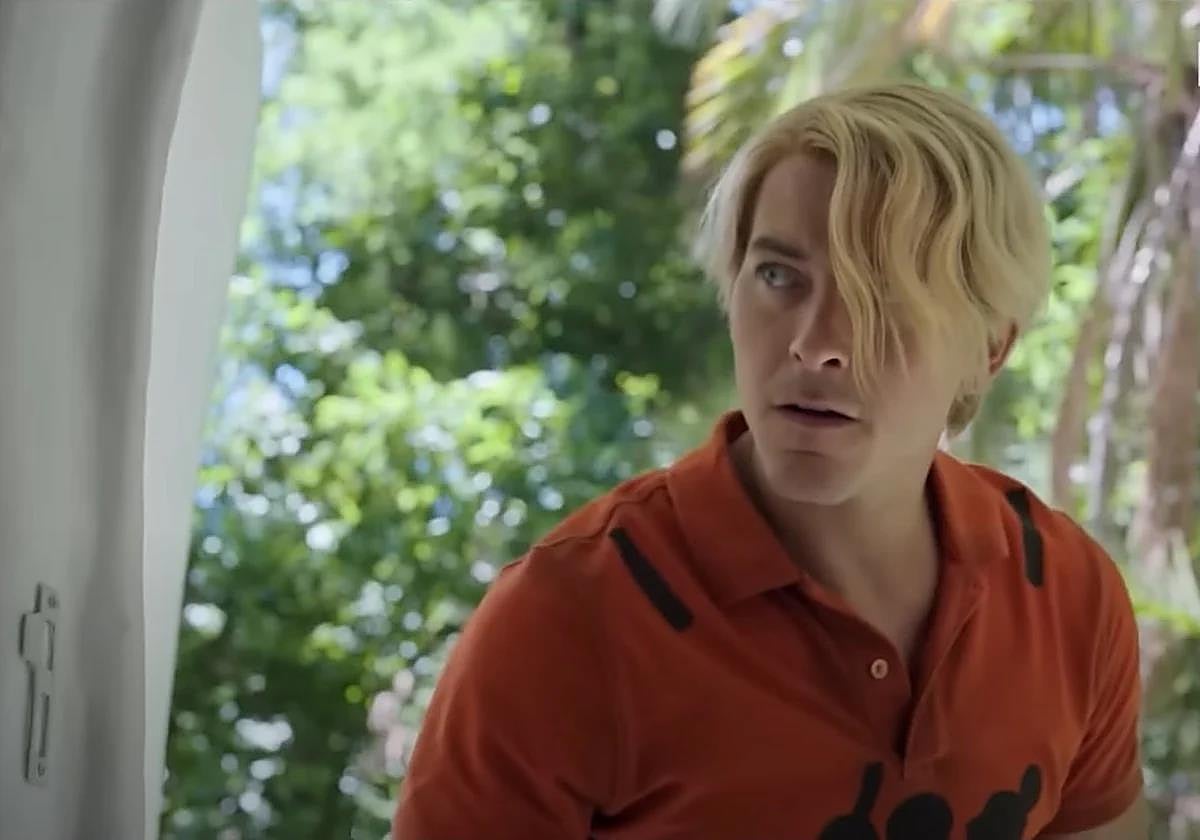 El actor canario Taz Skyler, en un fotograma de la segunda temporada de 'One Piece'.