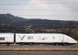 Un tren de la línea AVE