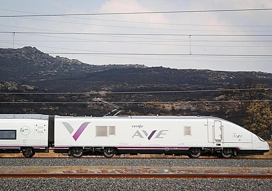 Un tren de la línea AVE