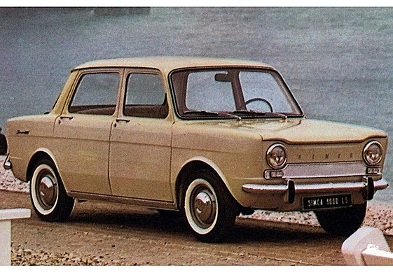 El Simca 1000 estuvo 17 años en producción.