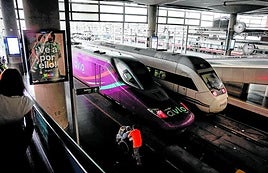 Avlo en la estación de Atocha de Madrid.