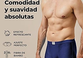 Calzoncillos Boxer para Hombre  de Bambú: Comodidad y sostenibilidad para el día a día