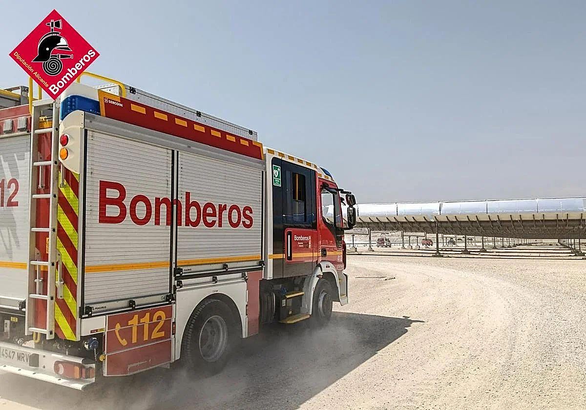 Imagen de archivo de los bomberos.