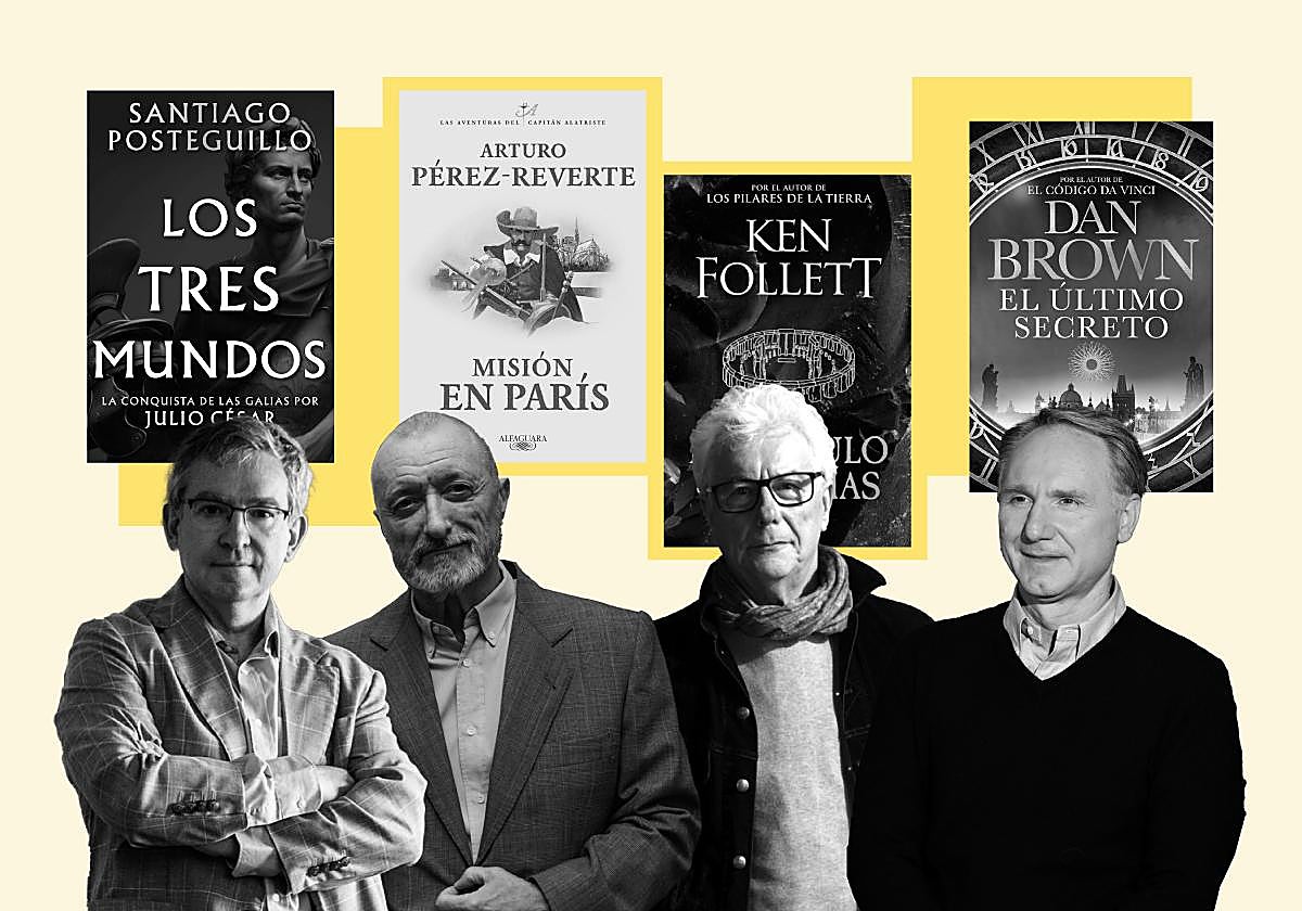Insólito duelo de reyes del 'bestseller' y el emérito en la 'rentrée' editorial
