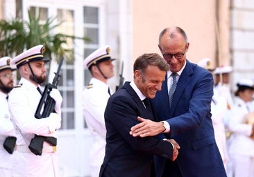 Macron y Merz se alían para exigir que se presione a Rusia con nuevas sanciones