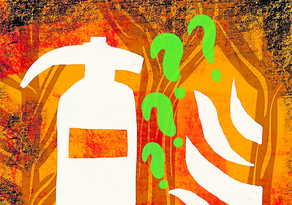 Cuando el fuego se apaga empieza otra batalla