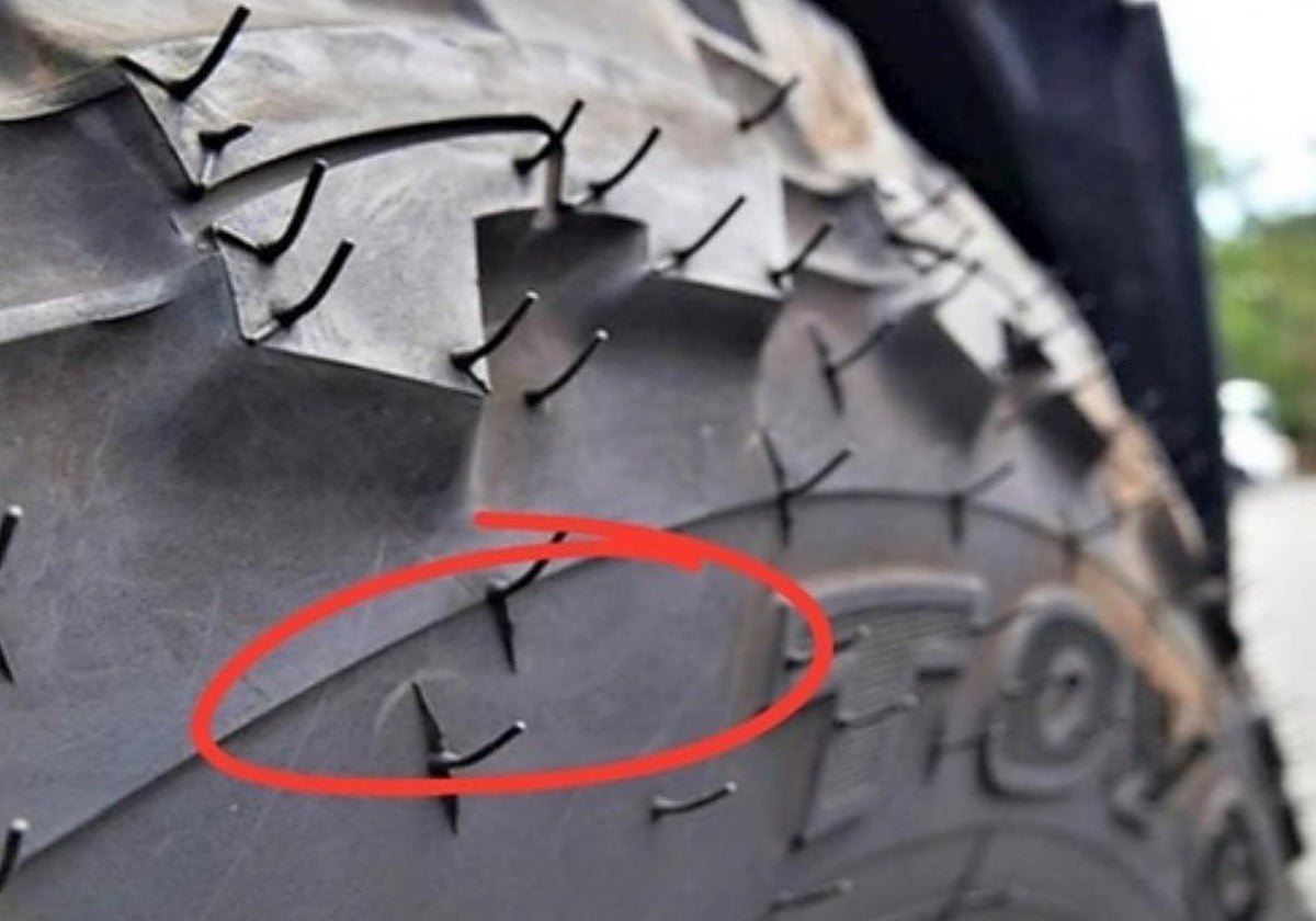 ¿Qué función tienen los 'pelos' de los neumáticos del coche?