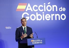 Pedro Sánchez, presidente del Gobierno