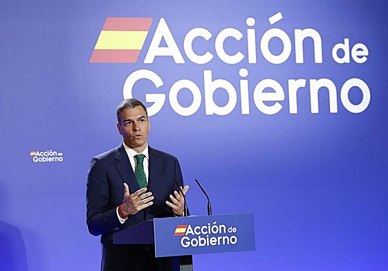 Pedro Sánchez, presidente del Gobierno