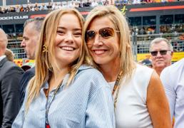 Máxima de Holanda, desatada en las carreras: habló en español con los periodistas y casi rompe el protocolo