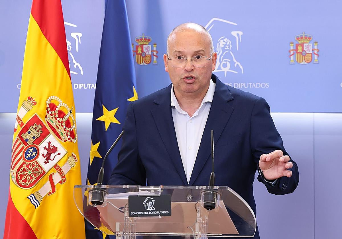 Miguel Tellado, secretario general del PP.