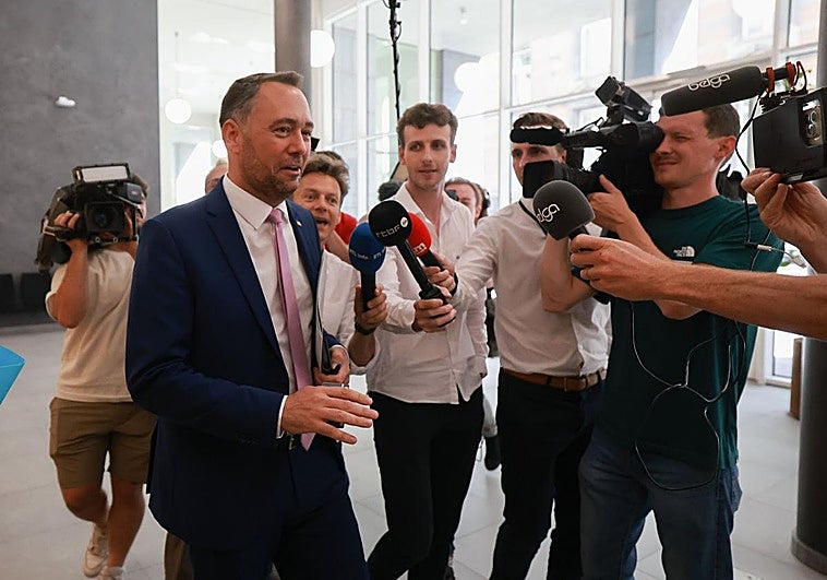 Maxime Prévot, ministro belga de Exteriores.