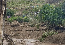 El deslizamiento de tierras ha dejado más de mil muertos en las montañas de Darfur, Sudán.