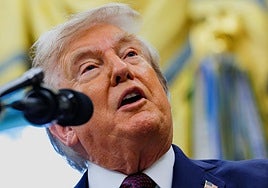 El presidente estadounidens, Donald Trump.