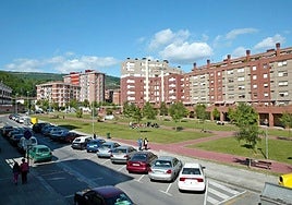 Vista del parque de Urreta de Galdakao