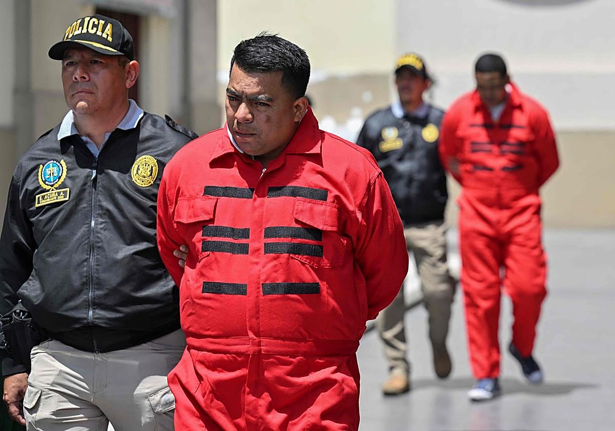 Un miembro del 'Tren de Aragua' detenido en Perú.