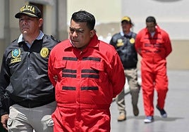 Un miembro del 'Tren de Aragua' detenido en Perú.