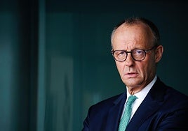 El canciller alemán, Friedrich Merz.