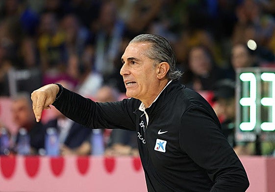 Sergio Scariolo, seleccionador de España.