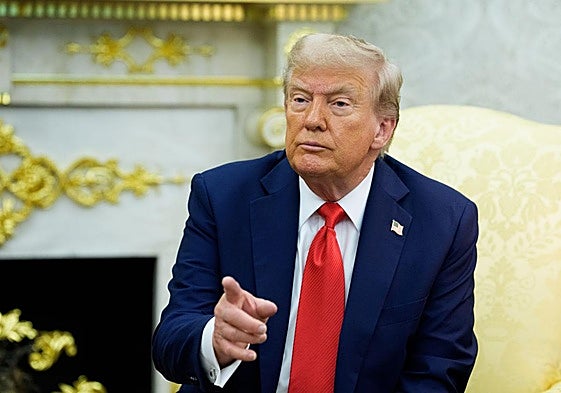 Donald Trump, en una de sus apariciones más recientes, el miércoles, en la Casa Blanca.